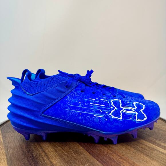 Under Armour Smoke Suede 2.0 MC Football Cleats Men's 9 NEW! - Picture 1 of 8